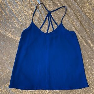 Abercrombie & Fitch Strappy Easy Cami - Blue